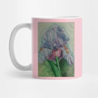 Watercolor Iris Mug